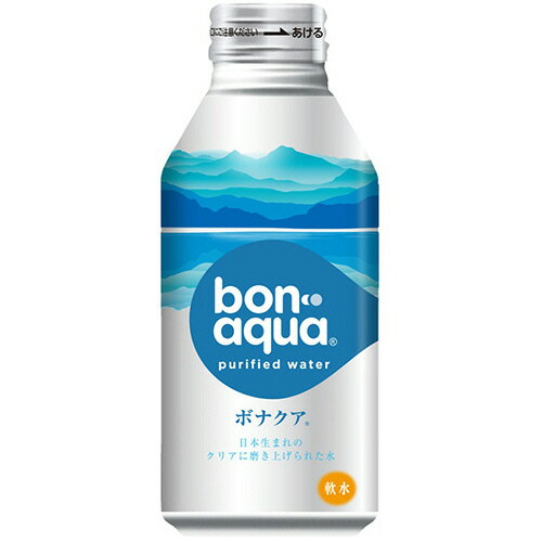 コカ・コーラ ボナクア(軟水) 400ml ボトル缶 1ケース(24本)(4902102139359 x24) 目安在庫=○