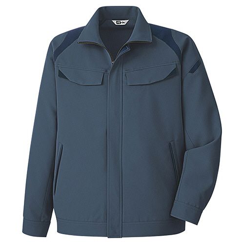 Rakuten - ミドリ安全 帯電防止JIS適合 男女共用 ジャンパー GS2713上 ブルーグレー 3L 1着(GS2713-UE-3L) 目安在庫=○