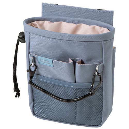 Clothing Accessories (Caps, Ties, Belts) - クツワ 文具エプロンバッグ 巾着 ブルー 1個(BE024BL) 目安在庫=○