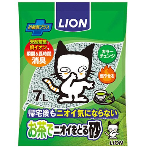 Other - ライオン LION お茶でニオイをとる砂 7L 1パック(オチヤデスナ7L) 目安在庫=○