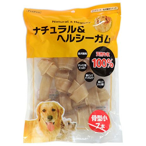其它 - ペットプロジャパン PetPro ナチュラル&ヘルシーガム 骨型小 1パック(7本)(080709) 目安在庫=○