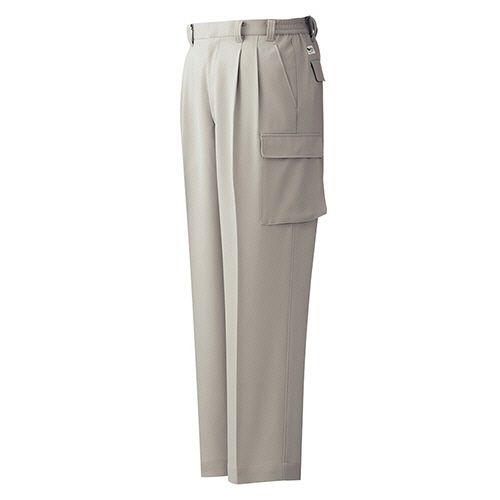 Clothing Accessories (Caps, Ties, Belts) - ミドリ安全 帯電防止JIS 裏綿 男性用 カーゴスラックス G621C下 シルバーグレー L 1着(G621C-SITA-L) 目安在庫=○