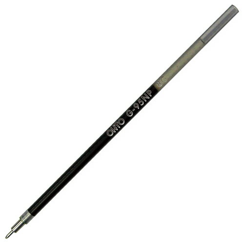 樂天商城 - オート ゲルインクボールペン替芯 0.5mm 黒 ニードルポイントマルチカラーゲル用 1セット(5本)(G-95NPクロ) 目安在庫=○