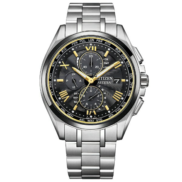 CITIZEN ATTESA シチズン アテッサ KIZASHI Collection 限定モデル1,000本 エコドライブ 電波時計 メンズ 腕時計 AT8244-57E