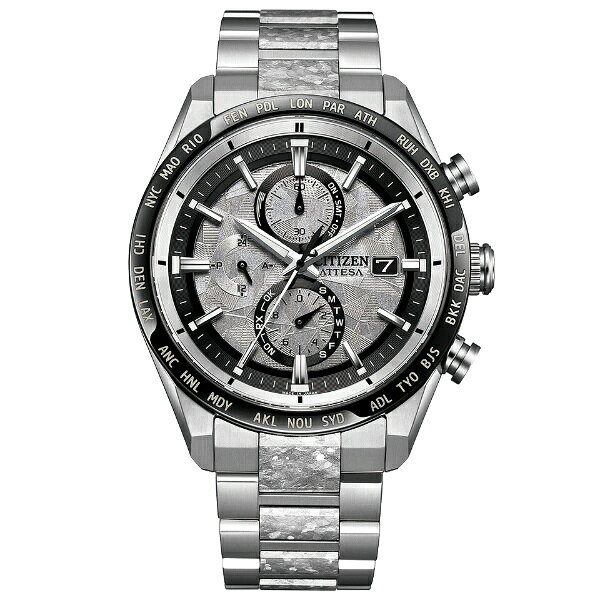 CITIZEN ATTESA シチズン アテッサ ACT Line 世界限定2,500本 Platinum Shine Collection エコドライブ メンズ 腕時計 AT8284-61A お取り寄せ