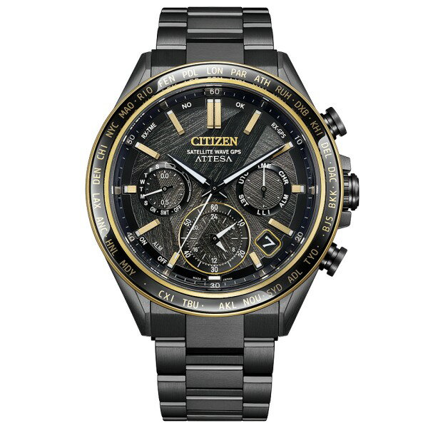 CITIZEN ATTESA シチズン アテッサ ACT Line 世界限定1,900本 LIGHT in BLACK エコドライブ 50周年 メンズ 腕時計 CC4078-51E お取り寄せ