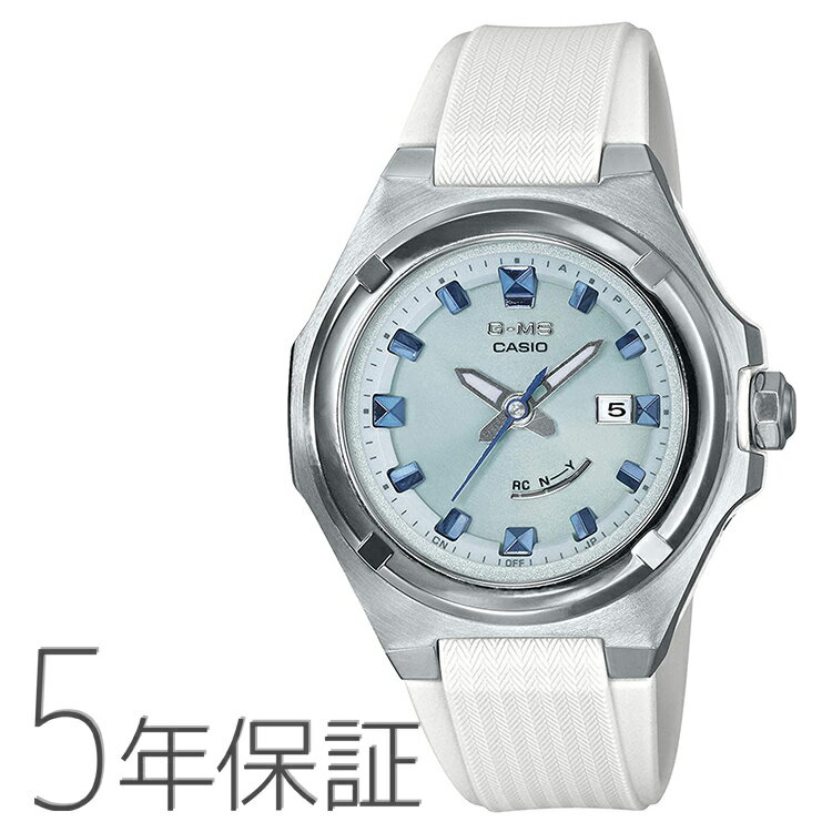 Baby-G ベビーG MSG-W300-7AJF カシオ CASIO G-MS スタッズ 電波ソーラー 白 ホワイト 腕時計 レディース