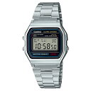 2000円オフクーポン&ポイント最大46倍!27日9:59迄 カシオコレクション スタンダードカシオ CASIO デジタルウォッチ メタルバンド 腕時計 A158WA-1JH