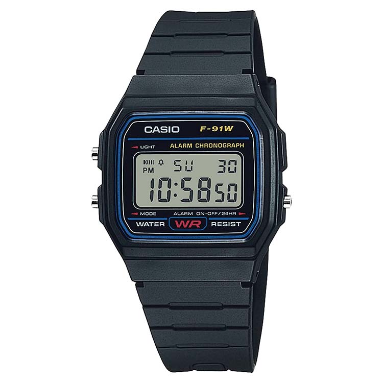 【2000円オフクーポン&ポイント最大46倍!16日1:59迄】カシオコレクション スタンダードカシオ CASIO デジタルウォッチ 樹脂バンド 腕時計 F-91W-1JH