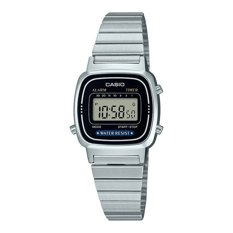 カシオコレクション スタンダードカシオ CASIO デジタルウォッチ メタルバンド 腕時計 LA670WA-1A2JF