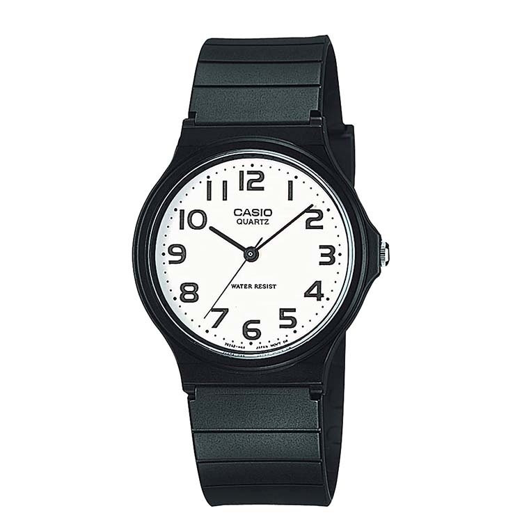 カシオコレクション スタンダードカシオ CASIO アナログウォッチ 樹脂バンド 腕時計 MQ-24-7B2LLJH