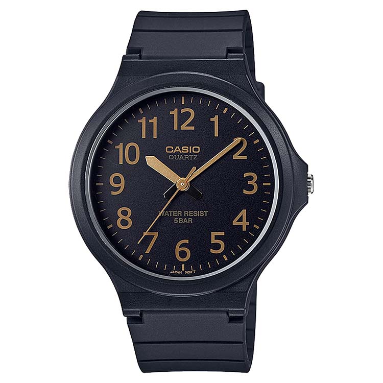 カシオコレクション スタンダードカシオ CASIO アナログウォッチ 樹脂バンド 腕時計 MW-240-1B2JH