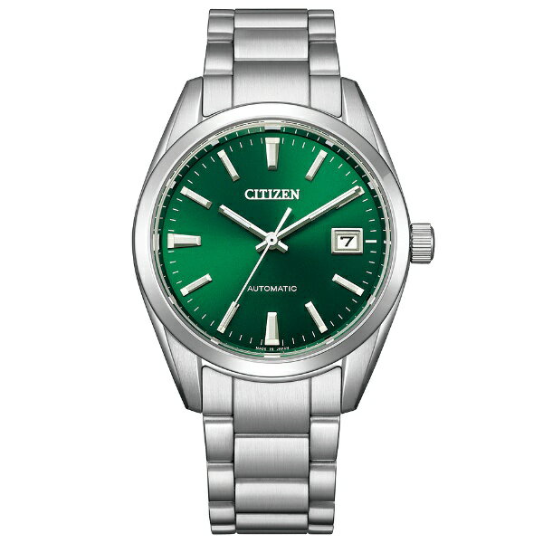 乐天商城 - CITIZEN COLLECTION シチズンコレクション メカニカル 機械式 シースルーバック 日本製 松葉色 メンズ 腕時計 NB1051-56W お取り寄せ