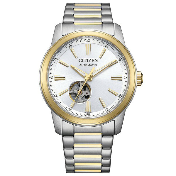 CITIZEN COLLECTION シチズンコレクション 機械式 自動巻き オープンハート シースルーバック メンズ腕時計 NH9154-51A お取り寄せ