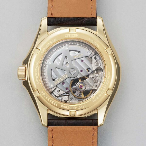 CITIZEN COLLECTION シチズンコレクション メカニカル 機械式 シースルーバック メンズ 腕時計 NP1013-02P お取り寄せ