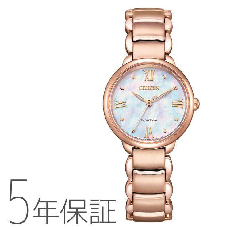 シチズンエル CITIZENL エコ・ドライブ ROUND Collection レディース 腕時計 EM0928-84D