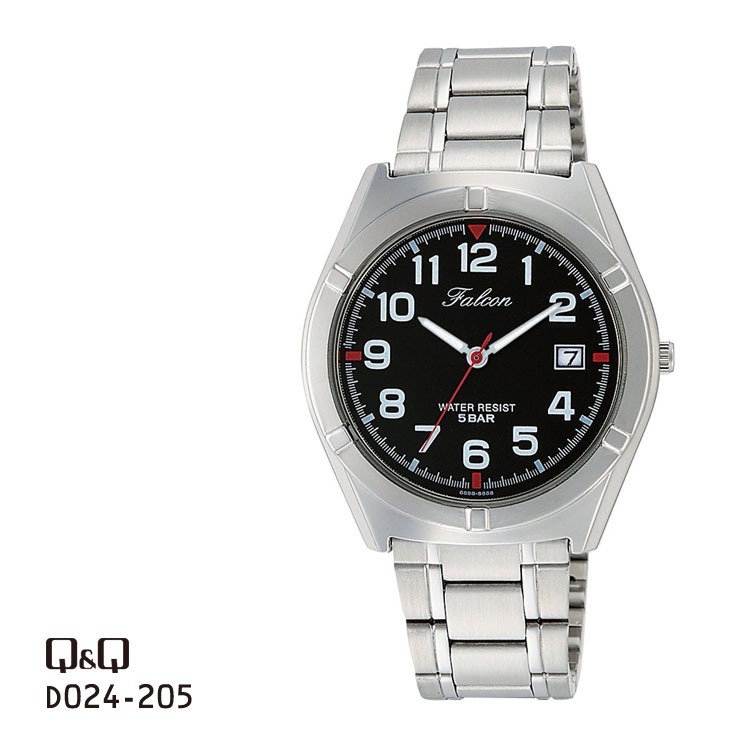 シチズン Q&Q ファルコン Falcon アナログ 腕時計 メンズ D024-205 チプシチ 全国送料無料 ネコポス限定