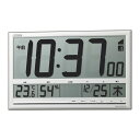 CITIZEN シチズン リズム時計 電波時計 掛け時計 置き時計 掛け置き兼用 電波掛け時計 電波置時計 温湿度計付 8RZ200-003
