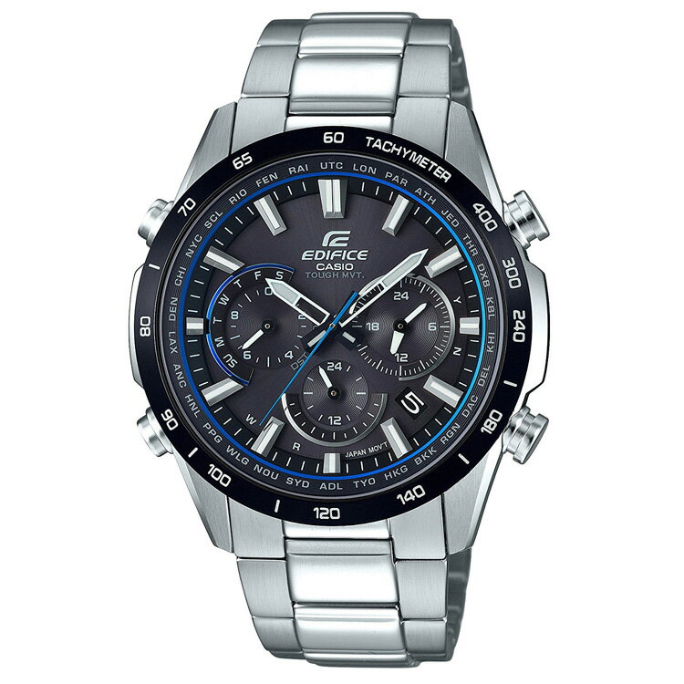 エディフィス EDIFICE カシオ CASIO ソーラー電波 タフソーラー メンズ 腕時計 EQW-T650DB-1AJF