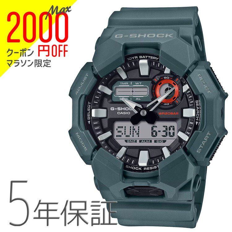 【2,000オフクーポン配布中!お買い物マラソン11日1:59迄】G-SHOCK Gショック 10年バッテリー アナデジ GA-010-2AJF CASIO カシオ 腕時計 メンズのサムネイル