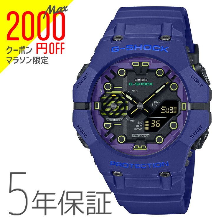 2000ߥեݥ&ݥȺ46!161:59G-SHOCK gå ʥǥ С ֥롼 ޥϢ GA-B001CBR-2AJF CASIO  ӻ  