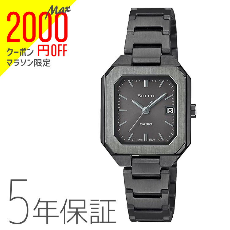 カシオ シーン 腕時計 【2000円オフクーポン&ポイント最大46倍!16日1:59迄】カシオ CASIO シーン SHEEN Solar Sapphire Model ソーラー レディース 腕時計 SHS-4528BJ-8AJF