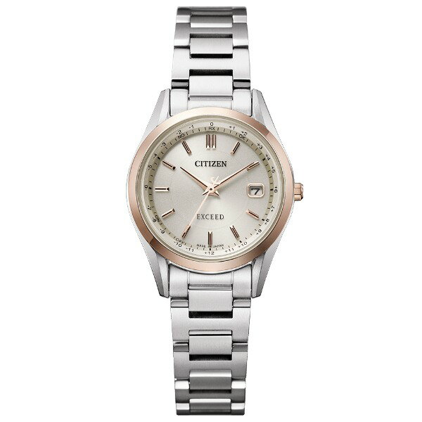 乐天商城 - CITIZEN EXCEED シチズン エクシード 電波時計 エコドライブ スーパーチタニウム ペア レディース 腕時計 ES9375-51B お取り寄せ