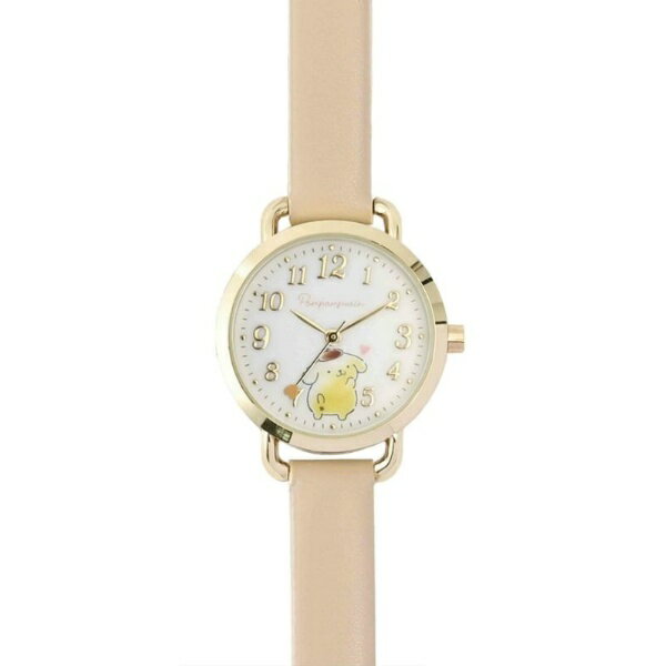 CARTIER - Field work フィールドワーク サンリオ キャラクターウォッチ ハート針 ポムポムプリン ベージュ キッズ腕時計 SNR001-5
