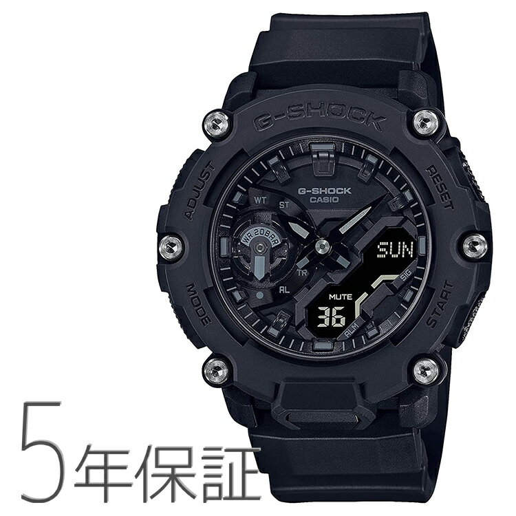 G-SHOCK Gショック カーボンコアガード アナデジ ブラック GA-2200BB-1AJF CASIO カシオ 腕時計 メンズ