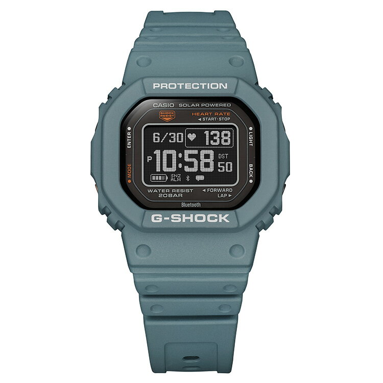 G-SHOCK Gショック G-SQUAD スポーツ スマホ連動 デジタル ブルーグレー DW-H5600-2JR CASIO カシオ 腕時計 メンズ