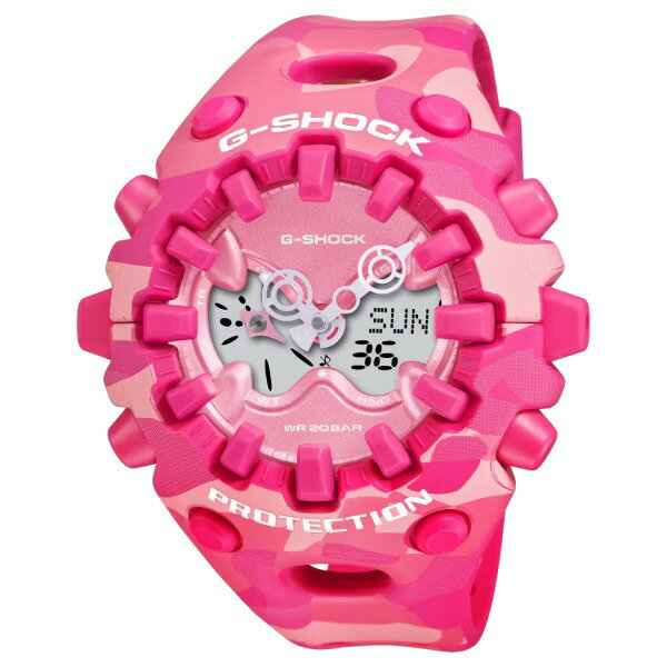 樂天商城 - 国内正規品 CASIO G-SHOCK カシオ Gショック BOLD CAMO SERIES アナデジ ショックレジスト メンズ 腕時計 GA-V01CMG-4AJF