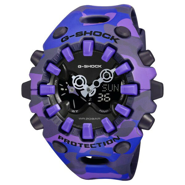 乐天商城 - 国内正規品 CASIO G-SHOCK カシオ Gショック BOLD CAMO SERIES アナデジ ショックレジスト メンズ 腕時計 GA-V01CMG-6AJF