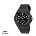 【2,000円クーポン全商品に使えます!16日1:59迄】ジェイアクシス J-AXIS サンフレイム 10気圧防水 ブラック 黒 腕時計 メンズ レディース 男...