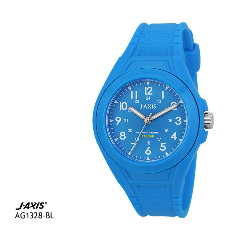 ジェイアクシス J-AXIS サン・フレイム 10気圧防水腕時計 レディース 腕時計 AG1328-BL