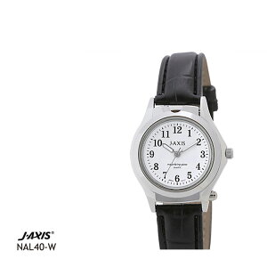 ジェイアクシス J-AXIS サン・フレイム ルーペ付き 腕時計 NAL40-W | 名入れ ルーペ 敬老の日 老人 おじいちゃん おばあちゃん