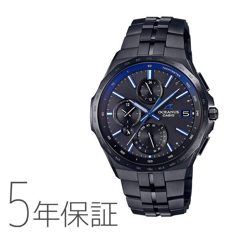 ʥ ޥ OCEANUS  CASIO  顼 顼 ե顼  ӻ OCW-S5000B-1...