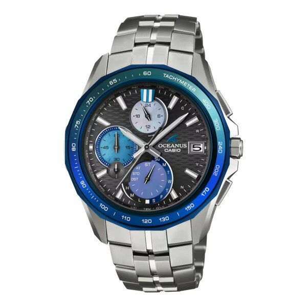 樂天商城 - 国内正規品 CASIO OCEANUS カシオ オシアナス Manta 世界限定1,300本 阿波藍 電波時計 日本製 メンズ 腕時計 OCW-S7000AP-1AJF