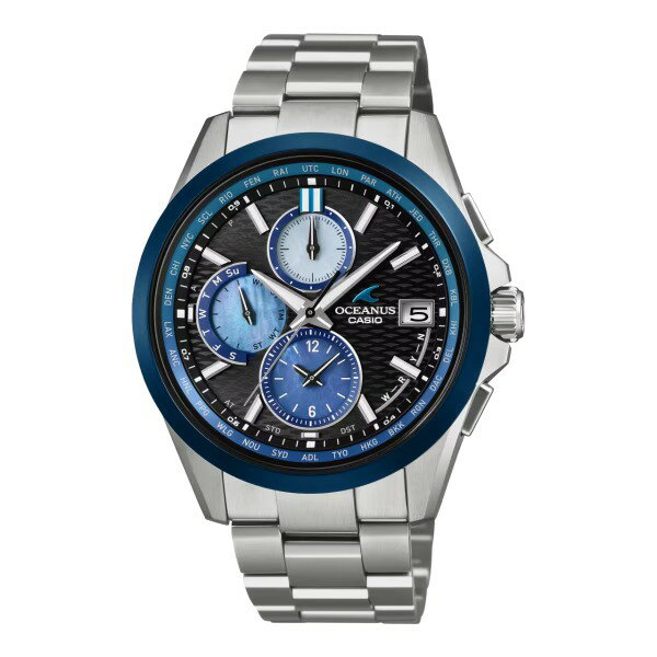 Rakuten - 国内正規品 CASIO OCEANUS カシオ オシアナス Classic Line 日本限定800本 阿波藍 電波時計 メンズ 腕時計 OCW-T2600AP-1AJF