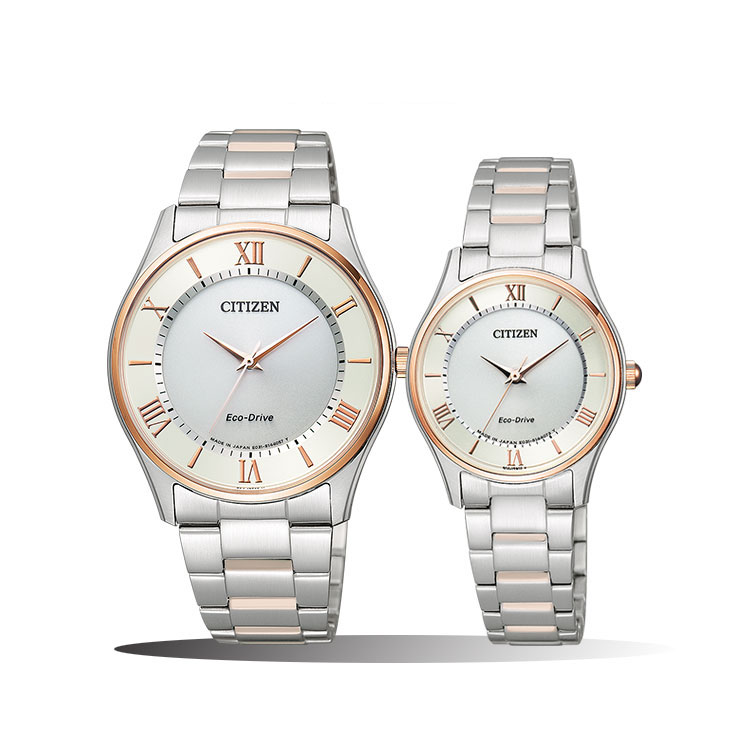 ペアウォッチ ペアセット Citizen Collection ペア 腕時計 メタルバンド 白 ホワイト シチズンコレクション BJ6484-50A EM0404-51A CITIZEN シチズン SPAIR0012 お取り寄せ