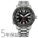 PROMASTER プロマスター 機械式時計 メカニカル SKY パイロット GMT シルバー NB6046-59E CITIZEN シチズン 腕時計 メンズ 国内正規品