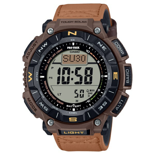 国内正規品 CASIO PRO TREK カシオ プロトレック Climber Line 難燃 合成皮革バンド タフソーラー メンズ 腕時計 PRG-340L-5JF