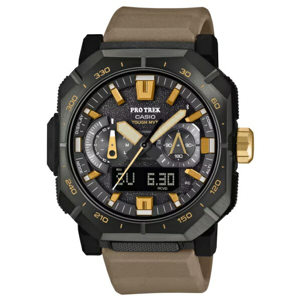 乐天商城 - 国内正規品 CASIO PRO TREK カシオ プロトレック Climber Line ヨセミテ 電波ソーラー10気圧防水 メンズ 腕時計 PRW-B1000-5JF