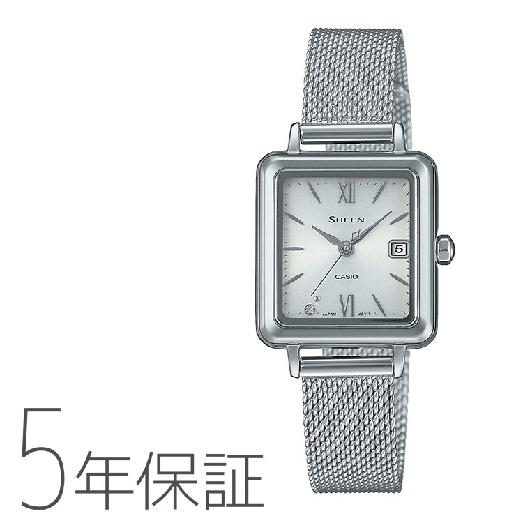 カシオ シーン 腕時計 カシオ CASIO シーン SHEEN ソーラー 腕時計 レディース SHS-D400M-7AJF