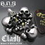 Clash 3ܡ󥹥ԥåڥȡС925(,å,ɥ,,ROCK,,١)neck-1186-P79