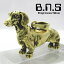 ⿧θåեȥڥȡ ֥饹 brass (ͥå쥹ɥåDogDachshundåե ߥ˥奢ååեɡưʪ)neck-1355-PB142