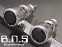 片方販売 シンプル5mmジルコニアCZピアス ブラック シルバー925【svpias217-E19】