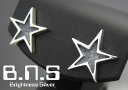 片方 スターピアス2 シルバー925