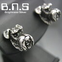 銀の犬 シュナウザーピアス 片方販売 シルバー925 (犬、ドッグ、Dog、Schnauzer、ミニチュア、スタンダード、ジャイアント 動物)【svpias48...