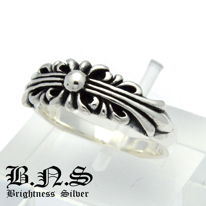 Rakuten - 【限定2個】タイニーフローラルゴシッククロスリング シルバー925 銀 Silver925【ring-759】【R125TMH】