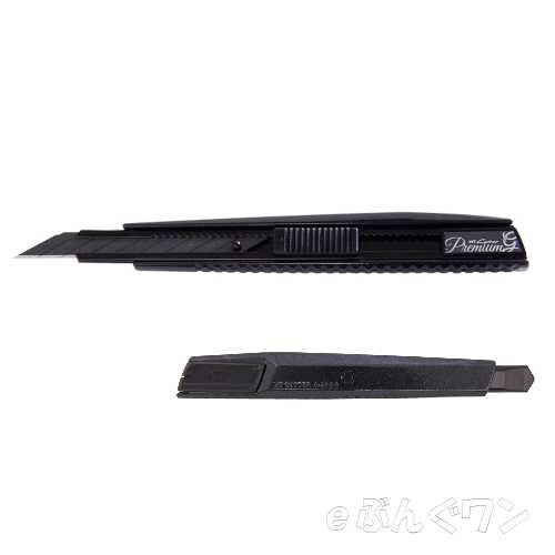 ◎エヌティ（NT）　NTカッター＜プレミアム2A型 プレミアムG　小型A型30℃黒刃＞ PMGA-EV02 【5211527】のサムネイル